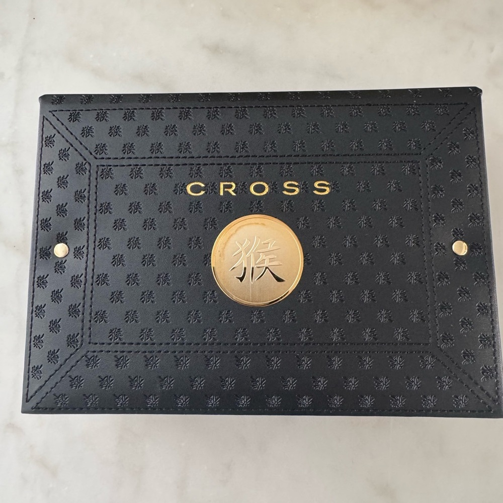 Cross Black and Gold Stationery Set